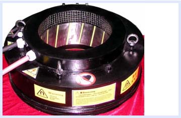 Slanted 16-pole large motor rotor magnetizing coil