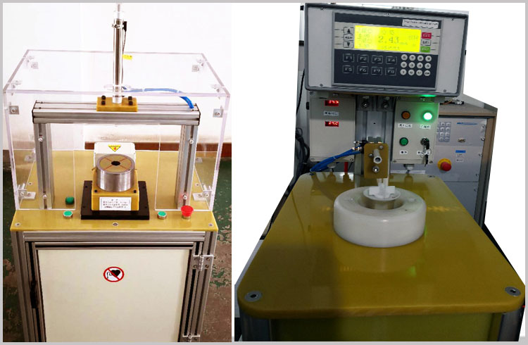 Motor Magnetizing Stage with Flux Measurement (and without)